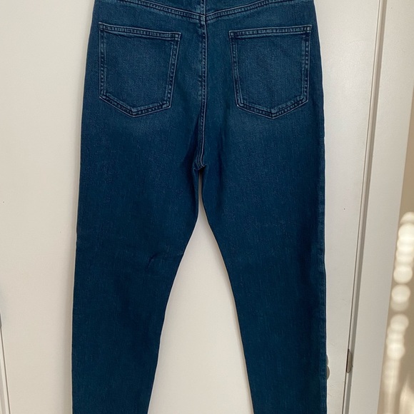 Asos high waisted button fly jeans. Sz 30 - Picture 5 of 8